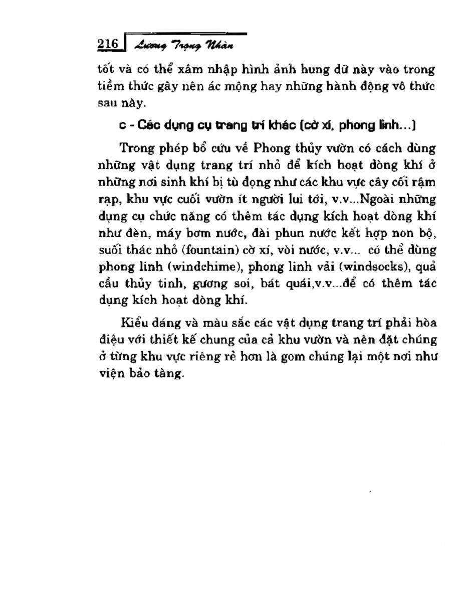 Phong Thủy Vườn Cảnh - 248