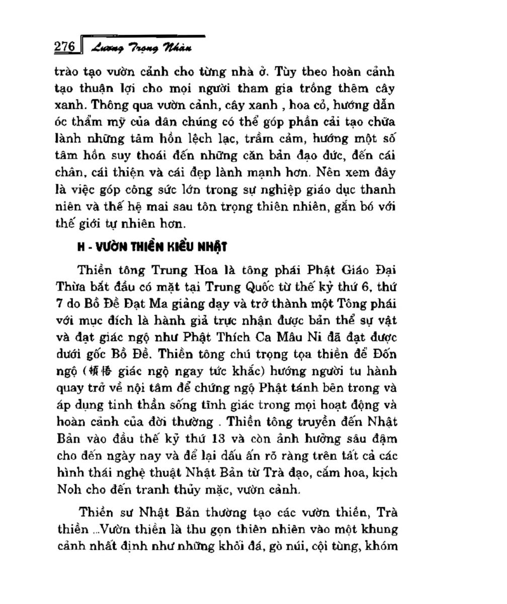 Phong Thủy Vườn Cảnh - 308