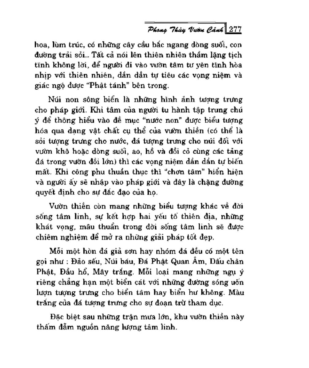 Phong Thủy Vườn Cảnh - 309