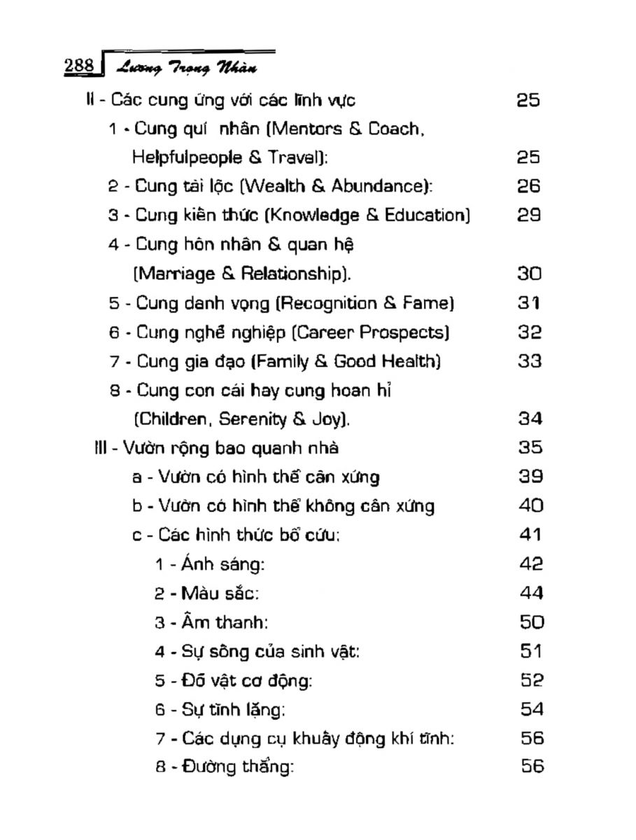 Phong Thủy Vườn Cảnh - 320