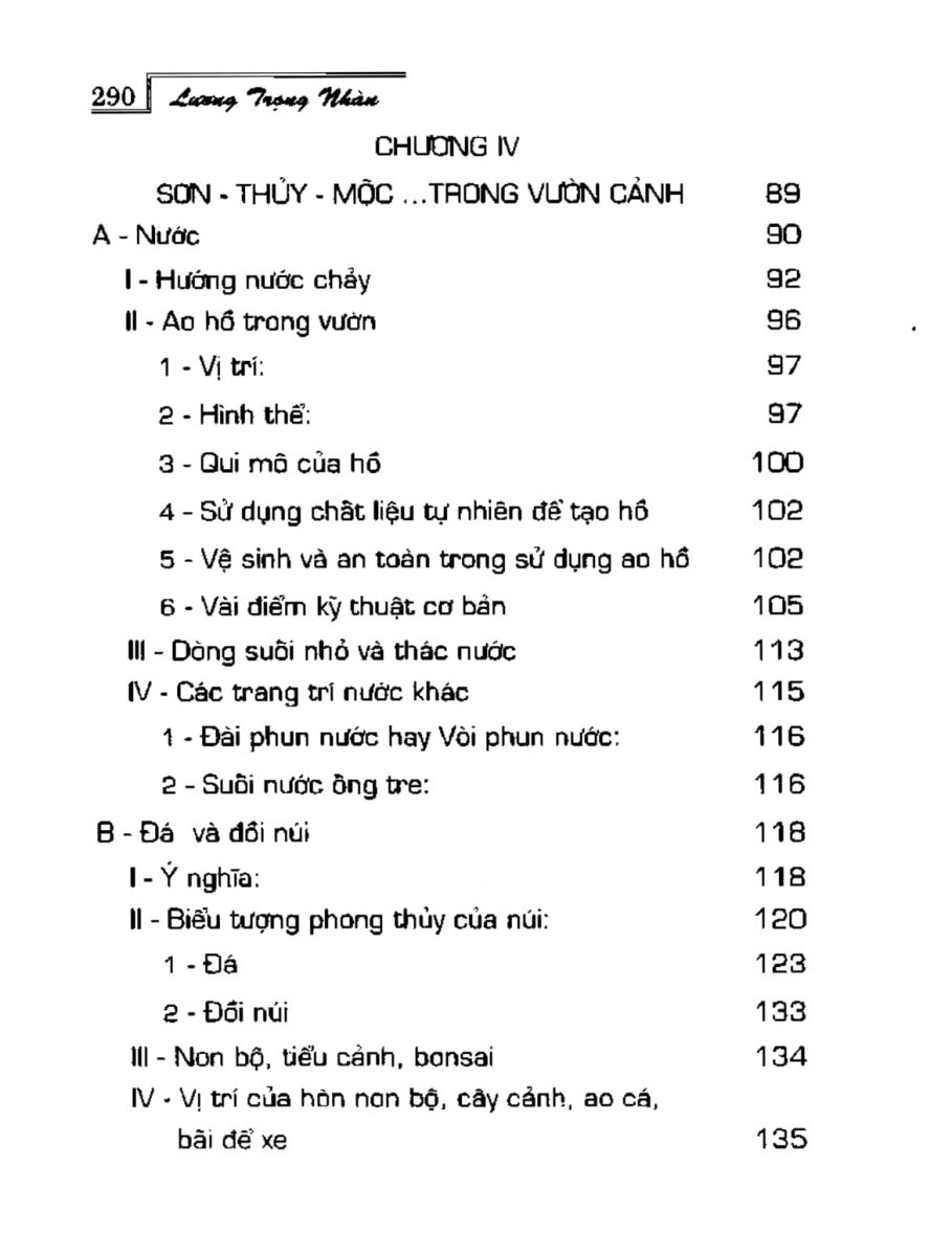 Phong Thủy Vườn Cảnh - 322
