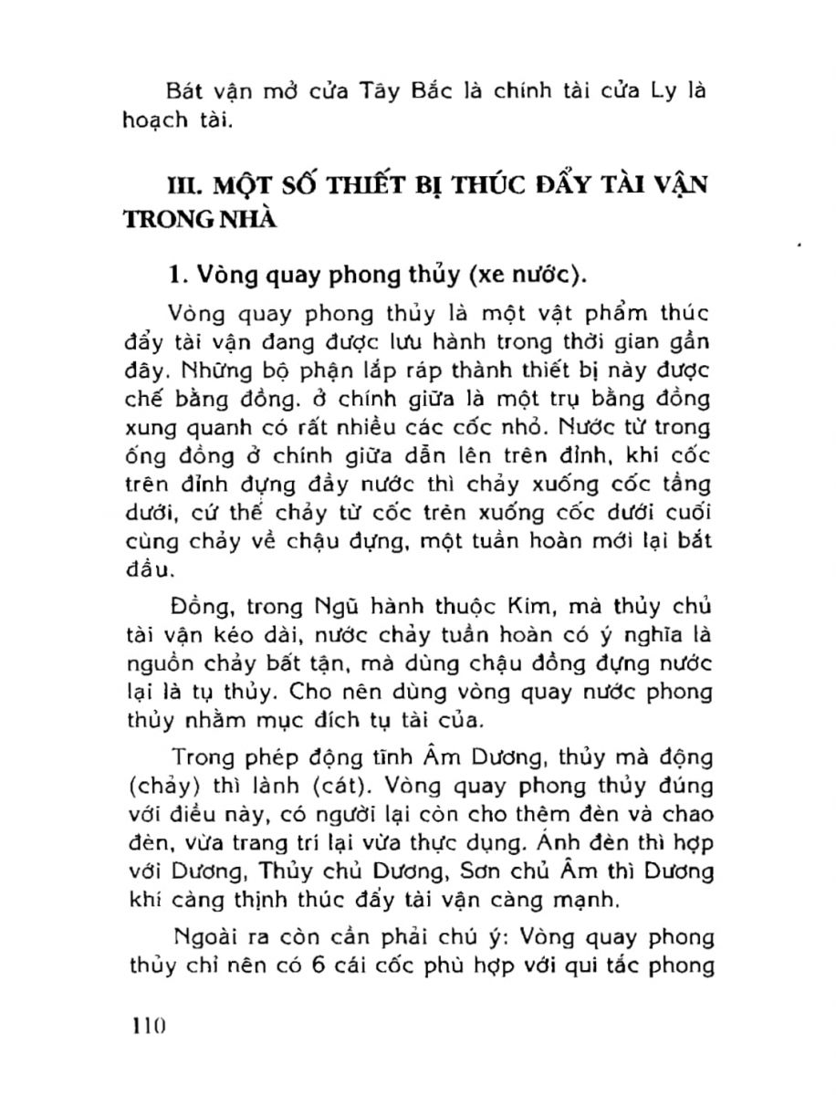 Phong Thủy Tài Vượng - 110