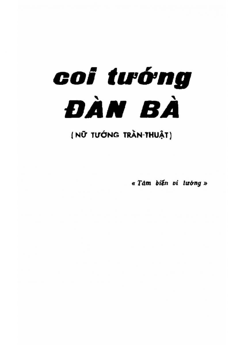 Coi Tướng Đàn Bà - 3