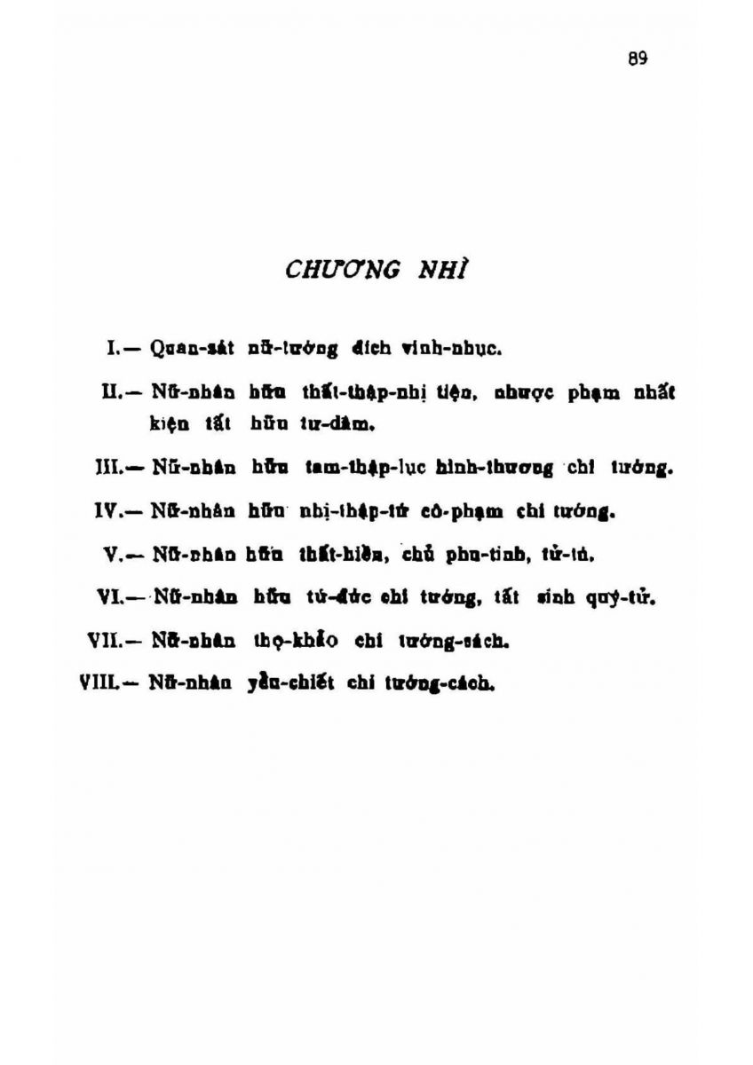 Coi Tướng Đàn Bà - 89