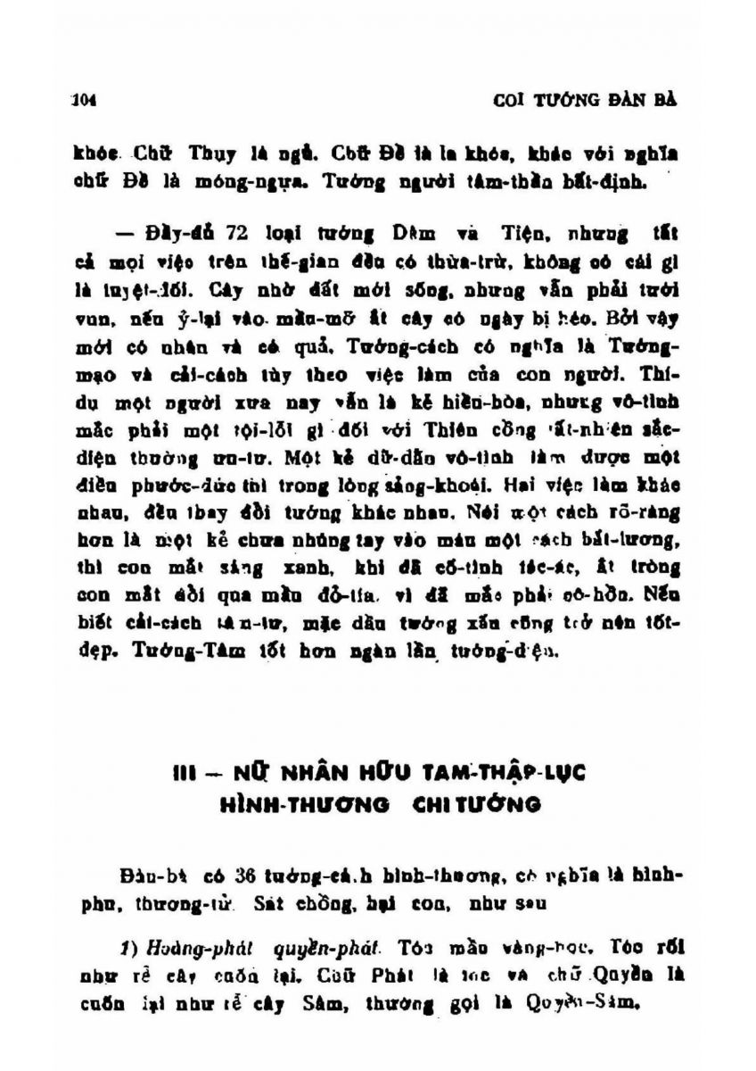 Coi Tướng Đàn Bà - 104