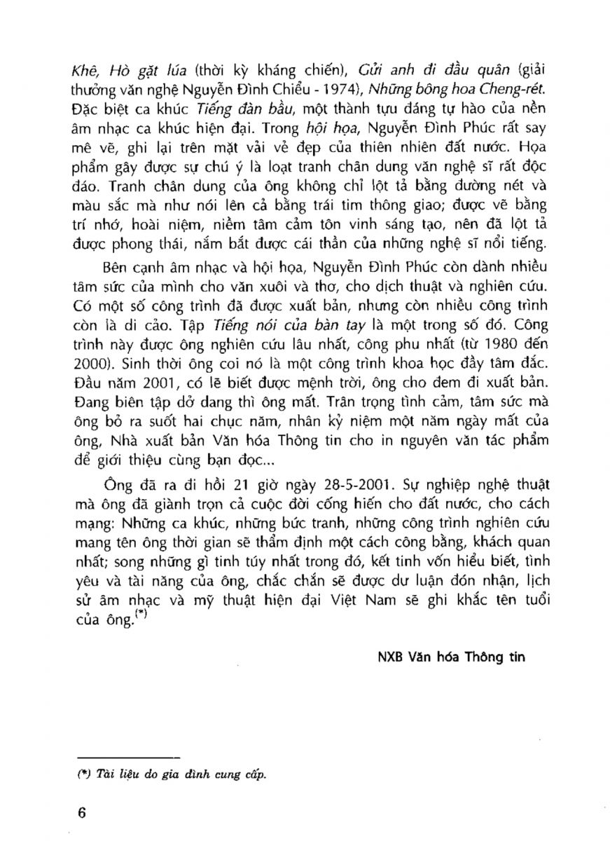 Tiếng Nói Của Bàn Tay - 4
