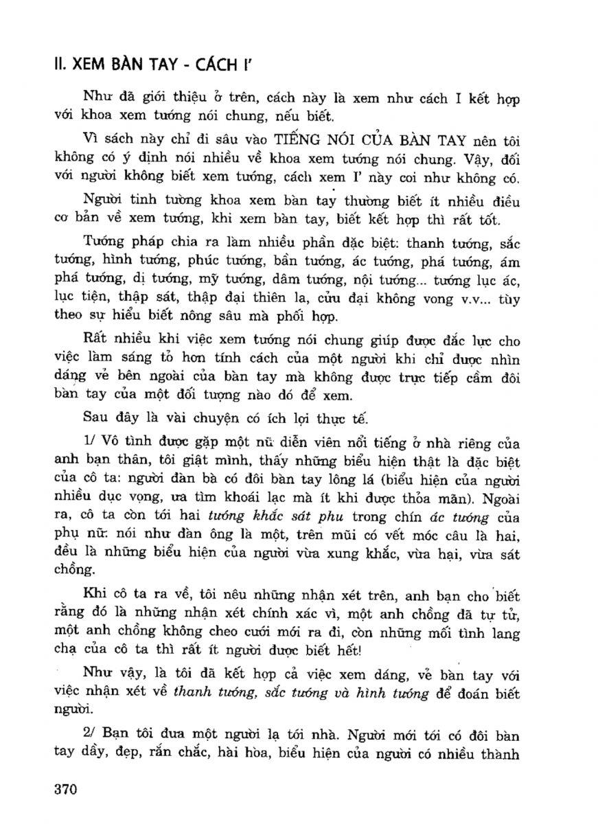 Tiếng Nói Của Bàn Tay - 365