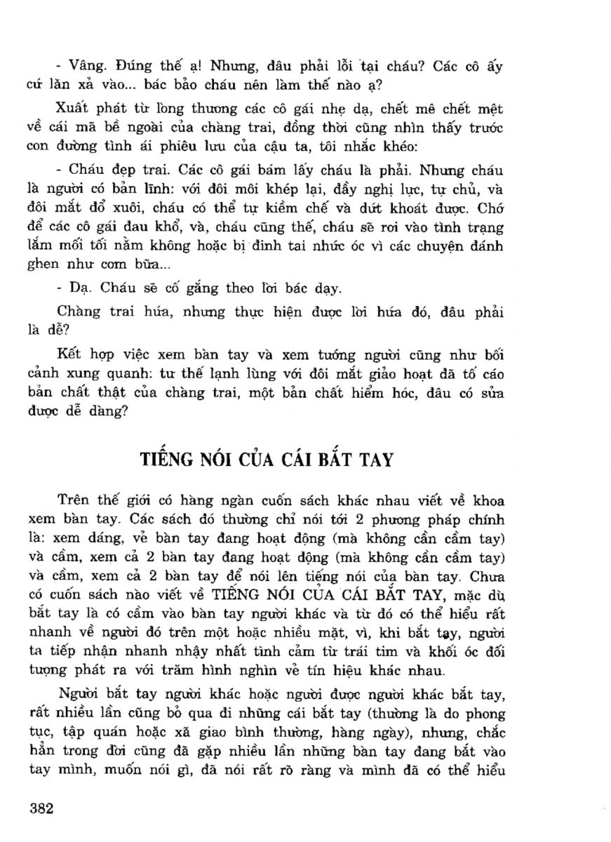 Tiếng Nói Của Bàn Tay - 377