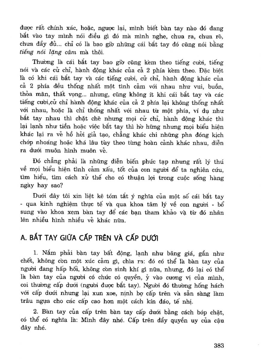 Tiếng Nói Của Bàn Tay - 378