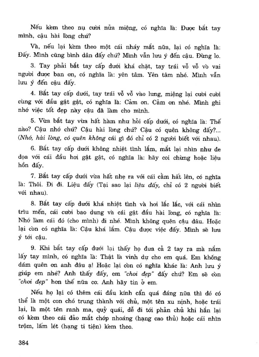 Tiếng Nói Của Bàn Tay - 379