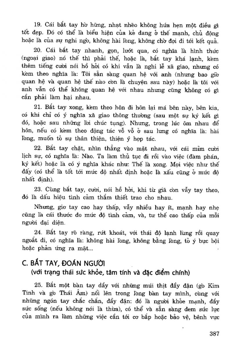 Tiếng Nói Của Bàn Tay - 382